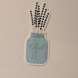 10/$10 Ball Jar Sticker